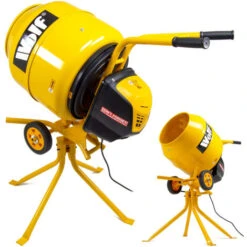 Wolf 550W 135 Litre Concrete Mixer & Stand -Tool Sale Shop 15105219 5