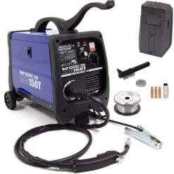 Wolf Professional Combination Gas / No Gas MIG 150T Welder With No Gas Kit