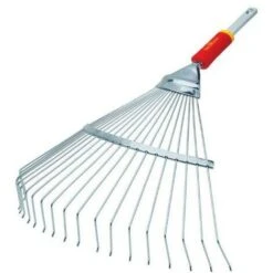 Wolf-Garten Wolf Garten Springtine Curved Rake UAM Garden Leaf Grass Multi Change
