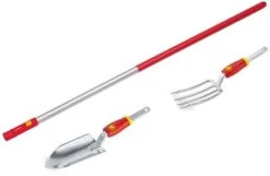 Wolf-Garten Wolf Multi-Change Trowel, Fork And Handle Starter Set