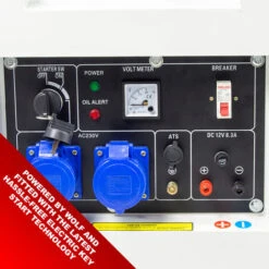 Wolf POWER STATION WPS9500DBE 8000w 13HP 10KVA Diesel Generator 8 Wolf POWER STATION WPS9500DBE 8000w 13HP 10KVA Diesel Generator -Tool Sale Shop 63389324 4