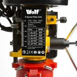 Wolf Engineer's 5 Speed Pillar Drill With Vice -Tool Sale Shop 7022703 3