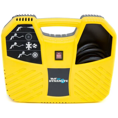 Wolf Air Dynamite Portable Air Compressor With 10pc Accessories 2 Wolf Air Dynamite Portable Air Compressor With 10pc Accessories - Image 2