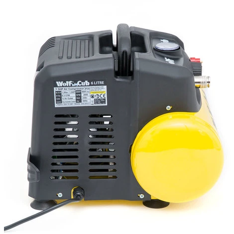 Wolf Baby Cub 6L Air Compressor 116psi 6.3cfm 1.5HP 2 Wolf Baby Cub 6L Air Compressor 116psi 6.3cfm 1.5HP - Image 2