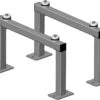 Wolf Bwl Floor Bracket 2484747 For Fastening The External Module, Hot-dip Galvanized