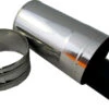 Wolf Cob Mouthpiece 2651915 DN 60/100, 290 Mm, For Air / Exhaust Pipe, Stainless Steel / Polypropylene