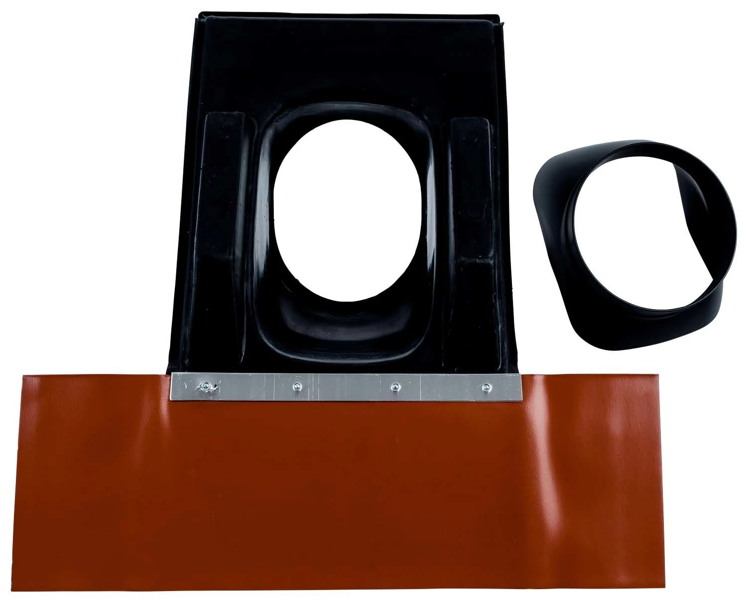 Wolf Cob Universal Pan 1720204 Black, With Adapter, For Pitched Roof 25 - 45 ° 1 Wolf Cob Universal Pan 1720204 Black, With Adapter, For Pitched Roof 25 - 45 °