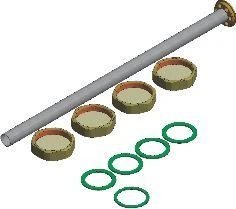 Wolf Fws-2 Hygiene Set 8616062 For DN 50, For Complete Flushing