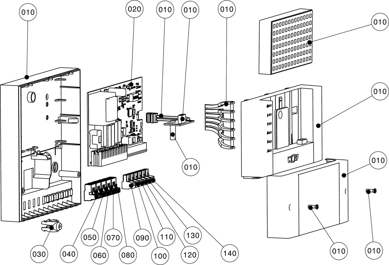 Wolf Km-2 V2 2747765 For Control System, For CHA Monoblock 2 Wolf Km-2 V2 2747765 For Control System, For CHA Monoblock - Image 2