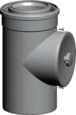 Wolf Air/flue Gas Pipe 2651552 DN 110/160, 250 Mm, Pluggable, With Inspection Opening