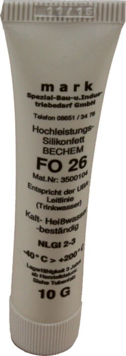 Wolf Silicone Grease 10 Gram Tube 8602264 For CGG