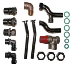 Wolf Transition Accessory 8600418 For Flush / Surface Installation, For Junkers ZWR 18-24, 2,3,4