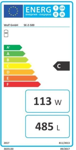 Wolf Se-2 Standing Storage Tank 2444166 500 L, Silver, Steel, Double Enamelled -Tool Sale Shop kataloge wolf bildfarbe 2444166 eln