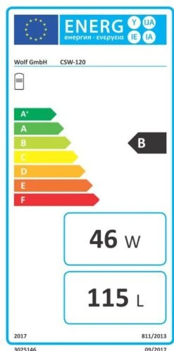Wolf Hot Water Tank 2445121 115 L, Steel, Enamelled, White -Tool Sale Shop kataloge wolf bildfarbe 2445121 eln