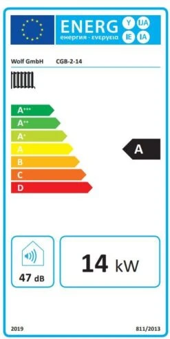 Wolf CGB 2-14 Gas Condensing Boiler 8615008 With High-efficiency Pump, 14 KW -Tool Sale Shop kataloge wolf bildfarbe 8615008 eln