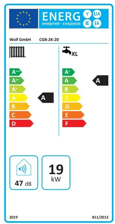 Wolf CGB 2K-20 Gas Condensing Combi Boiler 8615011 With High-efficiency Pump, 20kW, Heating And Hot Water 8 Wolf CGB 2K-20 Gas Condensing Combi Boiler 8615011 With High-efficiency Pump, 20kW, Heating And Hot Water - Image 8