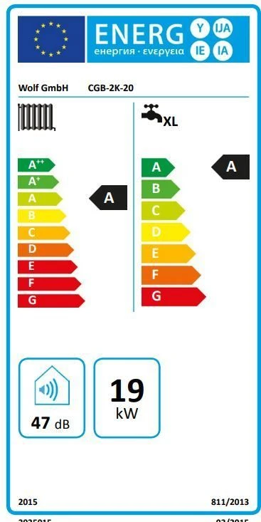 Wolf CGB-2-K-20 20kW Gasbrennwert Kombitherme Paket Mit Bedienmodul BM2, Anschlusszubehör Aufputz, Für Heizen Und Warmwasser 2 Wolf CGB-2-K-20 20kW Gasbrennwert Kombitherme Paket Mit Bedienmodul BM2, Anschlusszubehör Aufputz, Für Heizen Und Warmwasser - Image 2