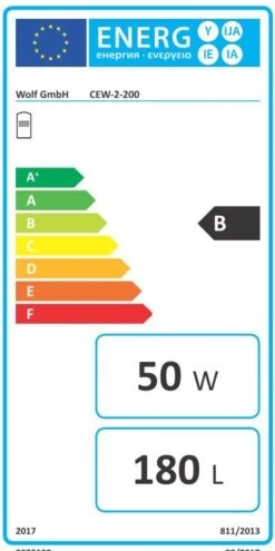 Wolf CEW 2-200 Hot Water Tank 9146188 For Central, For Heat Pumps BWL-1S(B) -Tool Sale Shop kataloge wolf bildfarbe 9146188 eln