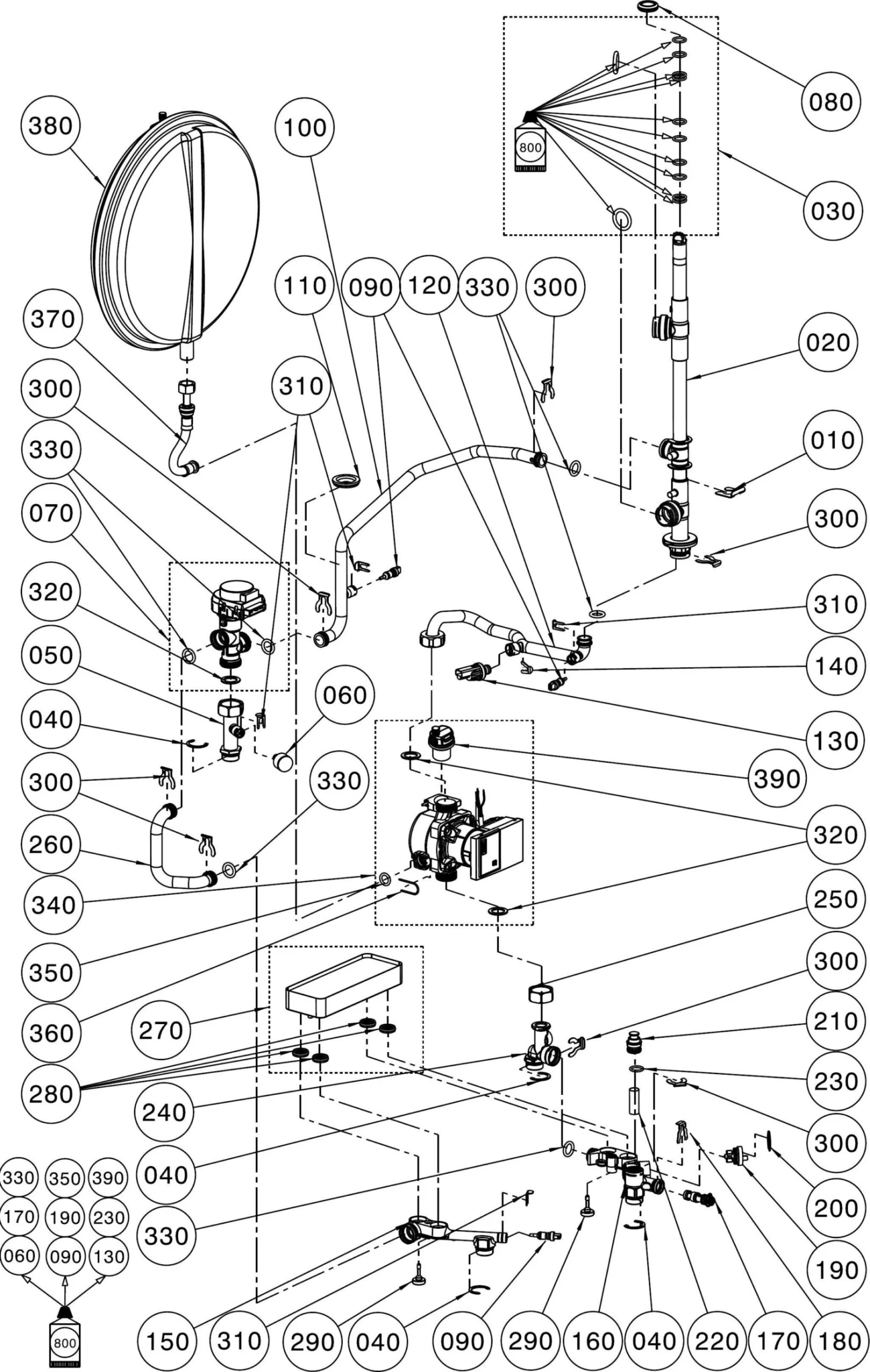 Wolf CGB 2K-20 Gas Condensing Combi Boiler 8615011 With High-efficiency Pump, 20kW, Heating And Hot Water 5 Wolf CGB 2K-20 Gas Condensing Combi Boiler 8615011 With High-efficiency Pump, 20kW, Heating And Hot Water - Image 5