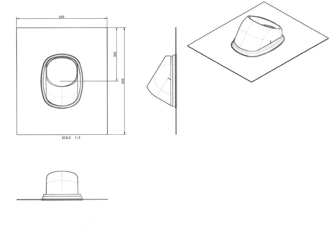 Wolf CWL Excellent Universal Roof Tile 2577001 25 Degrees To 45 Degrees, For CWL 180/300, Black 2 Wolf CWL Excellent Universal Roof Tile 2577001 25 Degrees To 45 Degrees, For CWL 180/300, Black - Image 2