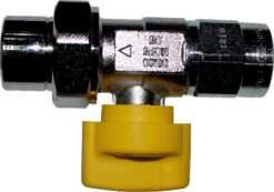 Wolf Gas Ball Valve 2011017 Rp 3/4, Passage With Thermal Fuse