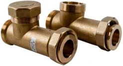 Wolf T-piece 2012073 For Free Combination, For All Boilers Up To 63 KW