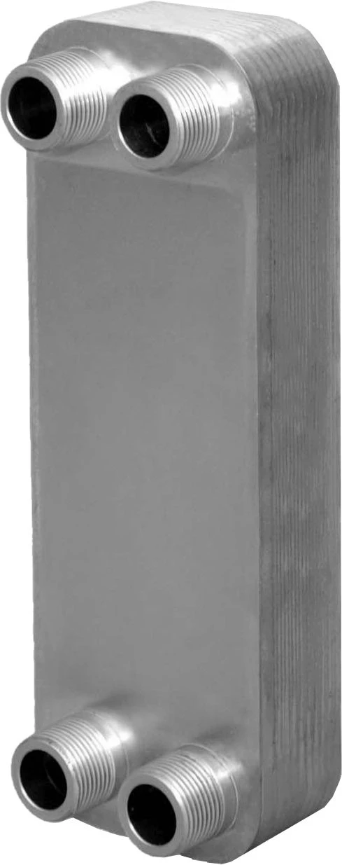 Wolf Plate Heat Exchanger 2071888 75 KW, 1", With Insulating Hood, Stainless Steel, 313x313mm 1 Wolf Plate Heat Exchanger 2071888 75 KW, 1", With Insulating Hood, Stainless Steel, 313x313mm