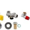 Wolf Connection Set 2072334 With Thermal Fuse, With KFE Tap, For Concealed Installation