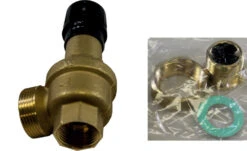 Wolf Differential Pressure Relief Valve 2072388 Rp 2000 X G 2000 2000 / 4, DN25, Corner