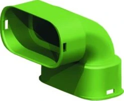 Wolf CWL Excellent Bogen 90 Degrees, For Flat Duct, 50 X 100, Vertical