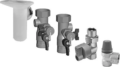 Wolf Cgb Connection Set 8616330 CGB-2-38 / 55, For Surface Installation 1 Wolf Cgb Connection Set 8616330 CGB-2-38 / 55, For Surface Installation