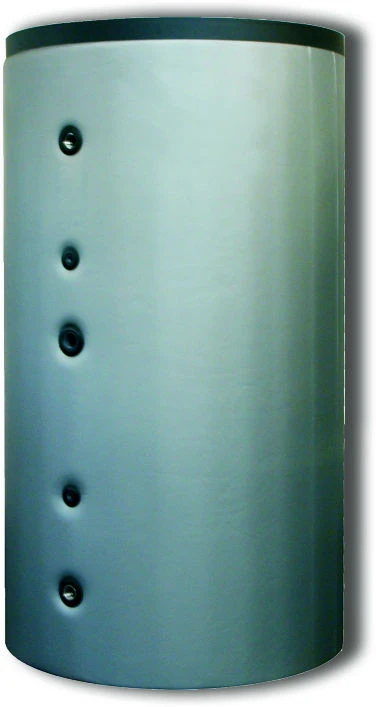 Wolf Bsh Buffer Tank 7701325 2000 I, With 2 Smooth Tube Heat Exchangers, Silver 1 Wolf Bsh Buffer Tank 7701325 2000 I, With 2 Smooth Tube Heat Exchangers, Silver