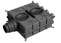 Wolf CWL Excellent Air Distributor 2577595 8 Nozzles DN 75 With 4 Sealing Caps