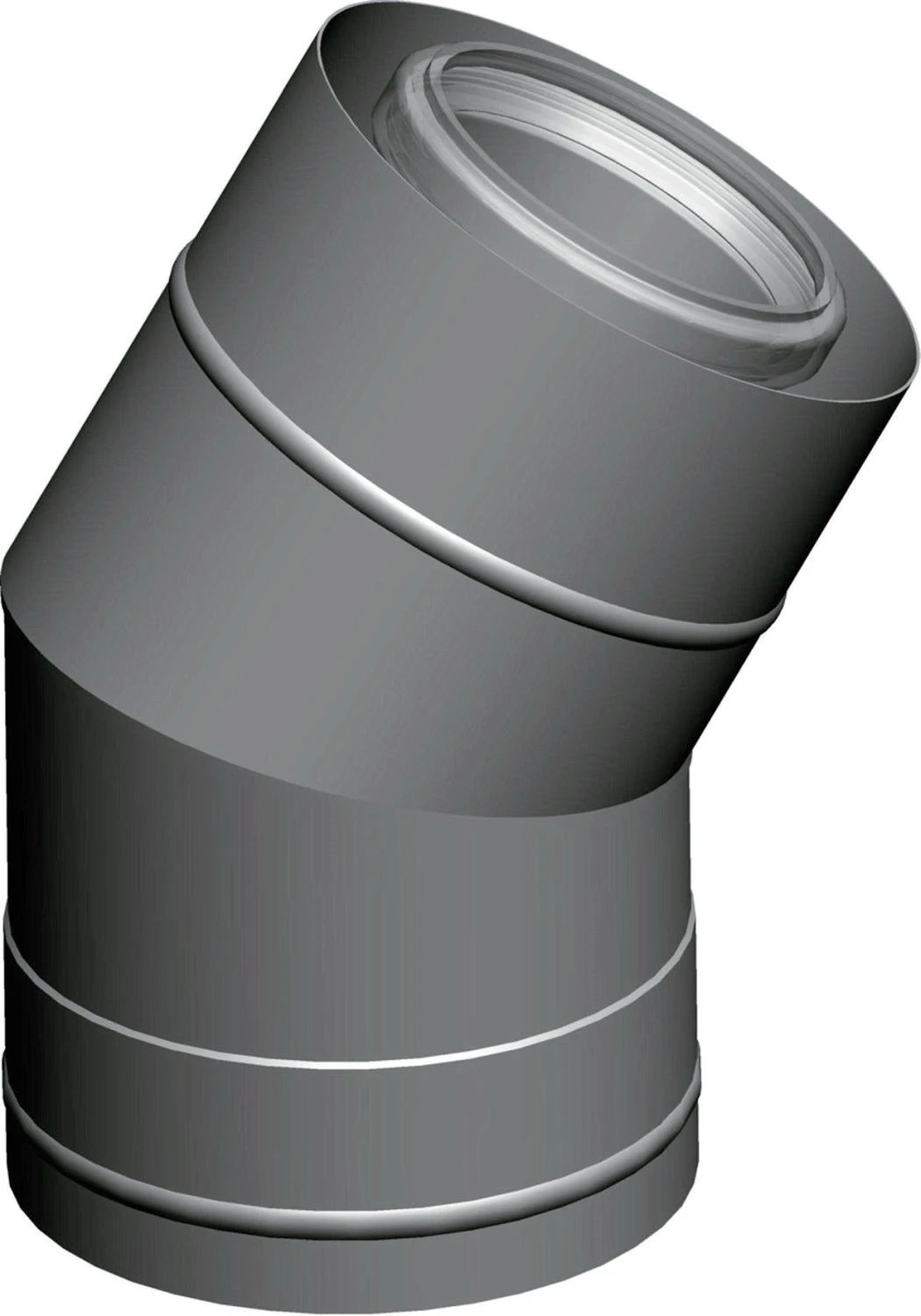 Wolf PPSU Bend 2651483 30 °, DN 80 / 125, Pluggable, White 1 Wolf PPSU Bend 2651483 30 °, DN 80 / 125, Pluggable, White