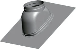 Wolf Cob Roof Tile 2651656 DN 125, Black