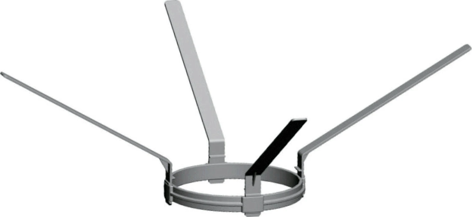 Wolf Cob Spacer 2651673 DN 110, 1 Set = 6 Pieces, Plastic 1 Wolf Cob Spacer 2651673 DN 110, 1 Set = 6 Pieces, Plastic