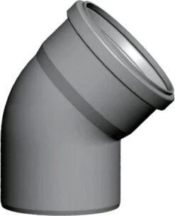 Wolf Bogen 2651692 45°, DN 110, 2 Cascade, PP