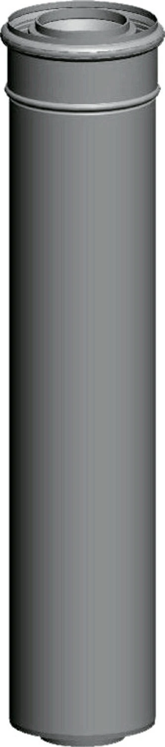 Wolf Cob Luft- / Exhaust Pipe 2651724 500 Mm, DN 60/100, Pluggable, White 1 Wolf Cob Luft- / Exhaust Pipe 2651724 500 Mm, DN 60/100, Pluggable, White