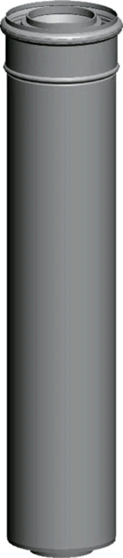 Wolf Cob Luft- / Exhaust Pipe 2651725 1000 Mm, DN 60/100, Pluggable, White