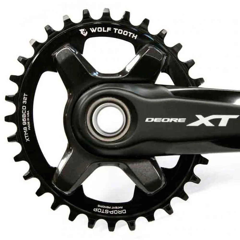 Wolf-tooth M8000 XT 96 BCD Oval Chainring 2 Wolf-tooth M8000 XT 96 BCD Oval Chainring - Image 2