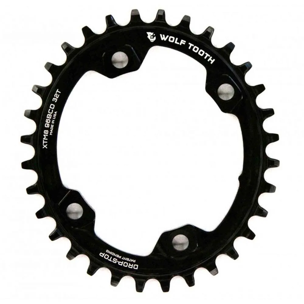 Wolf-tooth M8000 XT 96 BCD Oval Chainring 1 Wolf-tooth M8000 XT 96 BCD Oval Chainring